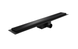 Душовий трап із нержавіючої сталі Koer FD08-70x500-GLASS Black 70x500мм зі склян. панеллю (KR5139) KR5139 фото 1