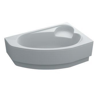Ванна акриловая асимметричная LEONI 170х110 R + ноги + экран под ванну ( А0045134 ) А0045134 фото