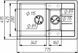 Гранитная мойка для кухни VALESO 7850W TOSKANA матовая Микс SP000047437 фото 3