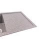 Гранитная мойка для кухни VALESO SOLID 7843 матовая Микс SP000047241 фото 3
