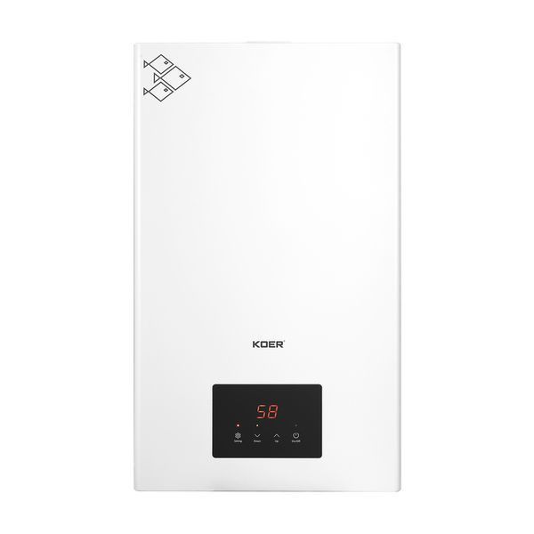Котел електричний одноконтурний KOER KWH.E0112 WHITE 12 кВт колір білий (KR5561) KR5561 фото