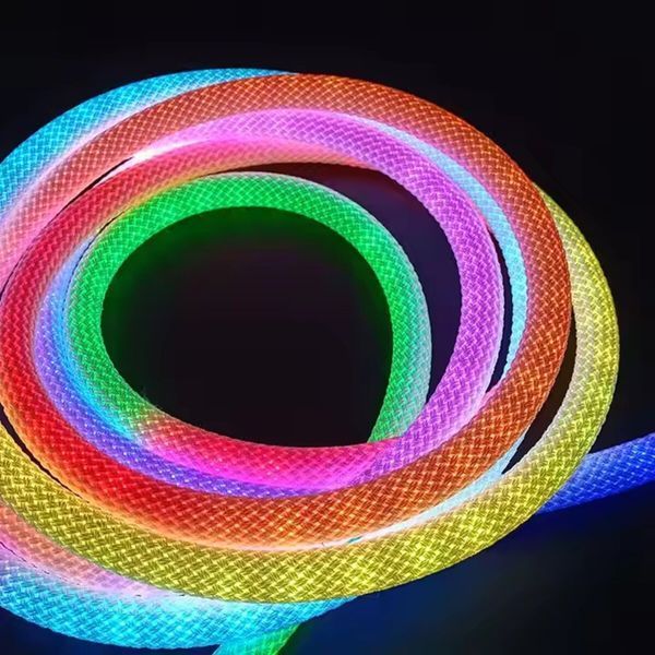 Світлодіодна плетена стрічка розумна VALESO 5m 250LED RGB з пультом та керуванням через застосунок PTS0020299 фото