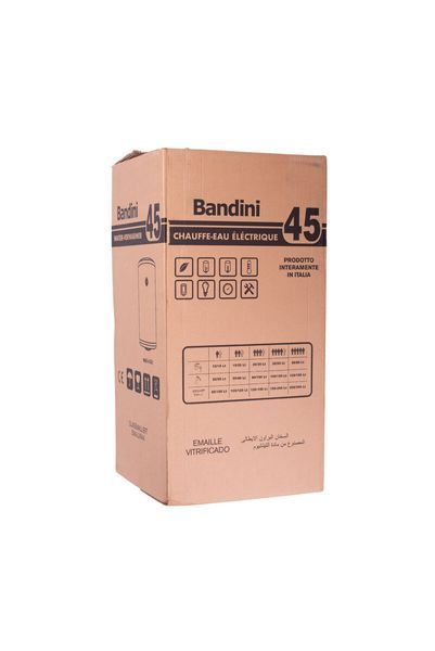 Електричний водонагрівач Bandini Water Heaters SE 45 SLIM 000004557 фото