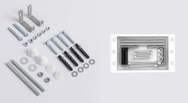 Комплект: Mixxus Premium Ellipse-SET-2101 (в 2 ящ) Унітаз система змиву Tornado 3.0+ Інсталяція Koer KT-0404 + панель KT-0604-03 White (MP6667) MP6667 фото