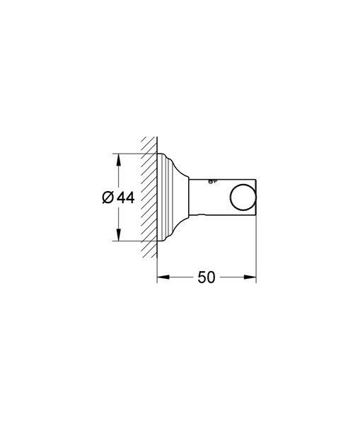 Гачок для халату Grohe Essentials Authentic (40656001) 40656001 фото