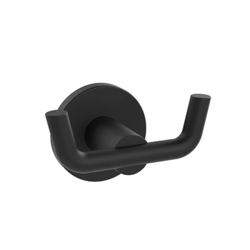 Гачок подвійний ZERIX DELUX M1305-2A Black (ZX4650) ZX4650 фото
