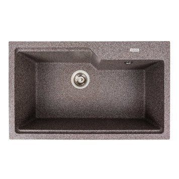 Гранитная мойка для кухни VALESO NIKA 7545 матовая Микс SP000046040 фото