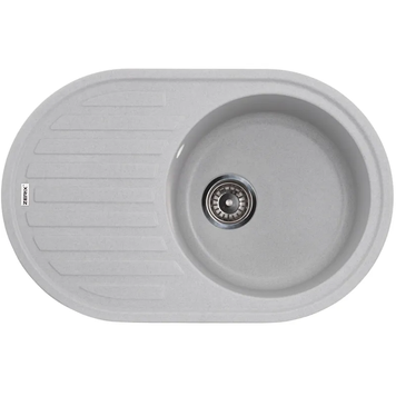 Мийка кухонна Zerix ZS-7750R-09 Сіра (ZX4559) ZX4559 фото