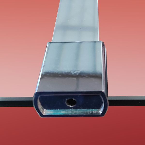 Душова перегородка Koer SR SP01-90x200-TR-01 Walk-In прозоре скло Easy Clean 8мм, хром (KR5392) KR5392 фото