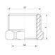 Футорка 3/4"х1" Koer KF.F0810 (KF0079) KF0079 фото 3