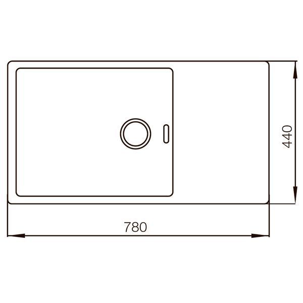 Мийка Mixxus MX7844-200-x1.2-PVD-Gold (MX0563) MX0563 фото