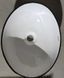Раковина накладна MIXXUS PREMIUM ELLIPSE-0108 EDGE BLACK 400х330х145mm (MP6527) MP6527 фото 2