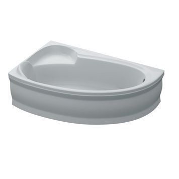Ванна акриловая асимметричная BIANKA155x95 L + ноги + экран под ванну ( А0045124 ) А0045124 фото