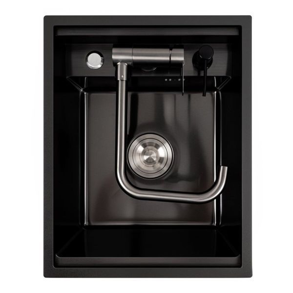 Кухонная мойка CM 40*50 скрытая PVD черная Platinum Handmade SP000043030 фото