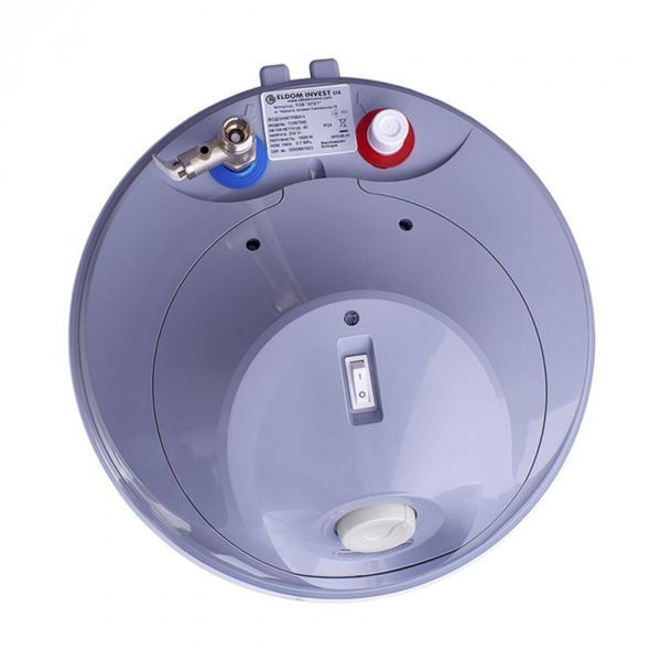 Водонагрівач Eldom Style DRY 30 SLIM 2x0.8 kW 72269WD 000003211 фото