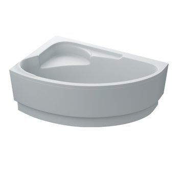 Ванна акриловая асимметричная FIONA 150x100 L + ноги + экран под ванну ( А0045121 ) А0045121 фото