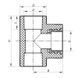 Трійник ВР 32x3/4F PPR Koer K0106.PRO (KP0126) KP0126 фото 2