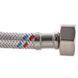 Гнучкий шланг для підключення води гайка 1/2'' - гайка 1/2'' (40 см) Zerix (ZX1550) ZX1550 фото 3
