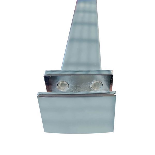 Душова перегородка Koer SR SP01-100x200-TR-01 Walk-In прозоре скло Easy Clean 8мм, хром (KR5393) KR5393 фото