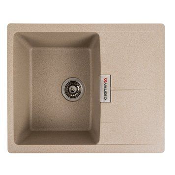 Гранитная мойка для кухни VALESO ZIRKONE 6250 матовая Сафари SP000047300 фото
