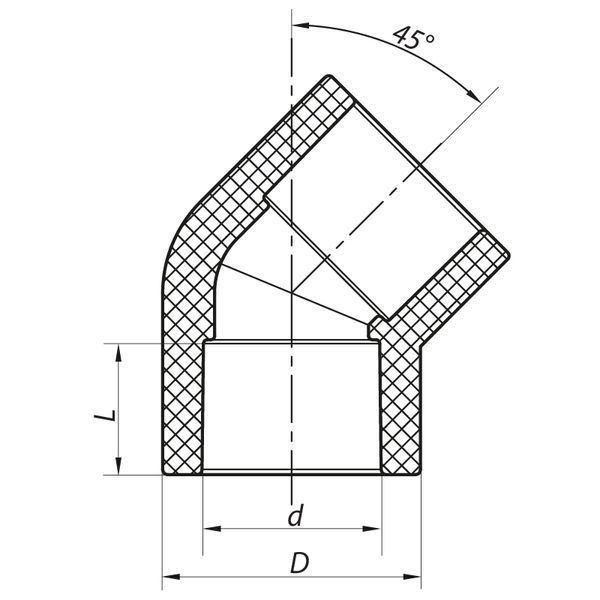 Кут до 45 110 PPR Koer K0203.PRO (KP2568) KP2568 фото