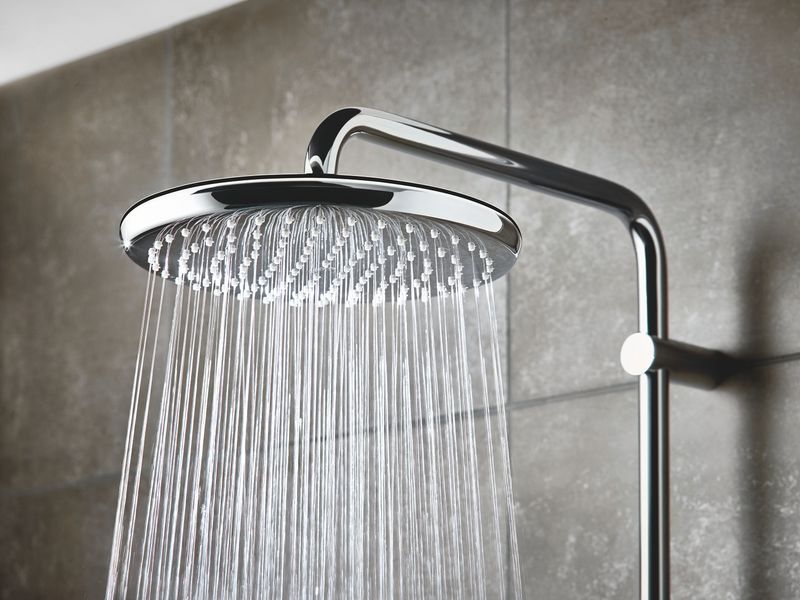 Душова система з термостатом для ванни Grohe New Tempesta Cosmop. System (26672000) 26672000 фото