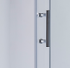Душова кабіна з низьким піддоном Mixxus HARD SCT01-100x80x198-TR CHROME прозоре скло 5мм (MI6908) MI6908 фото 2