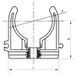 Кріплення для PPR труби 50 Koer K0078.PRO (KP0093) KP0093 фото 3