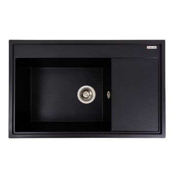 Гранитная мойка для кухни VALESO AZURIT 7950 матовая Черная SP000047291 фото