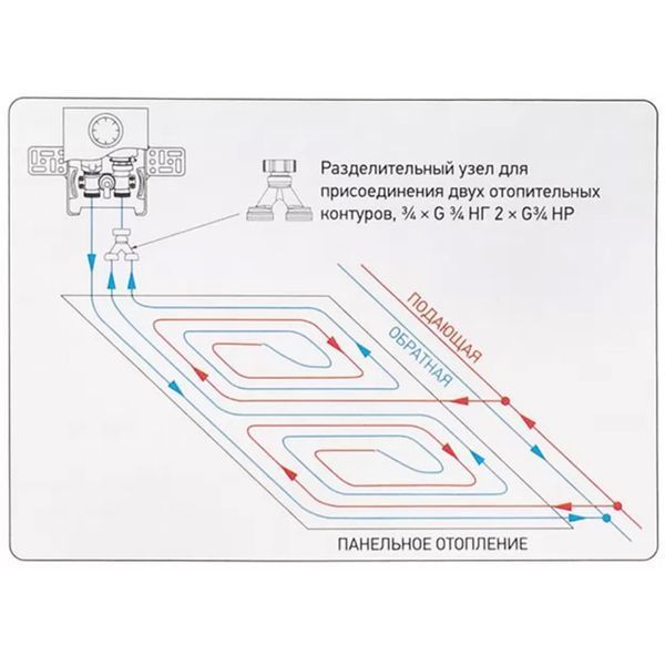 Унібокс для ТП Koer KR.3001 (RTL + T) (KR2884) KR2884 фото