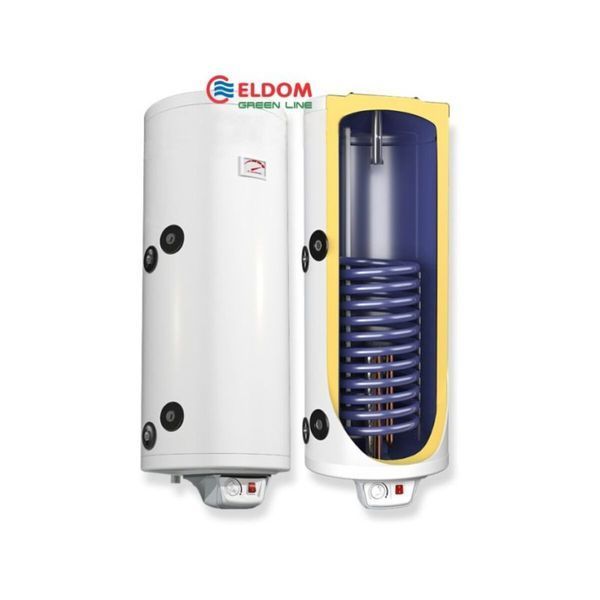 Водонагрівач Eldom Green Line Eureka 80 SLIM 2x1.0 kW 0,49 m&sup2; WV08039SRD 000002570 фото