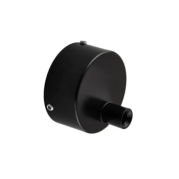 Чашка декоративна Mixxus TCC-01 BLACK (кругла) для маскування кабелю (колір чорний) (MI6638) MI6638 фото