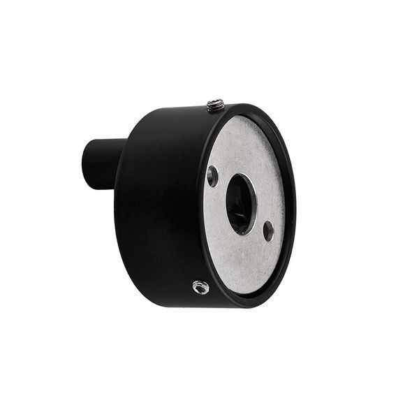 Чашка декоративна Mixxus TCC-01 BLACK (кругла) для маскування кабелю (колір чорний) (MI6638) MI6638 фото