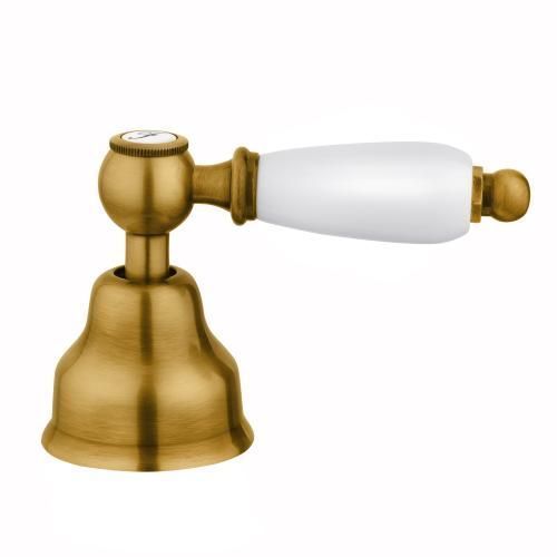 Змішувач DECO ceramica ванна врізна на 4 отвори бронза з/акс BR121120 OR121120 фото