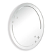 Дзеркало настінне Zerix FUSION MOZ03-55x70 овальне з декором (ZX5632) ZX5632 фото 1