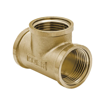 Трійник Koer KF.T08F.WN - 3/4'' FFF без нікелю (KR3035) KR3035 фото