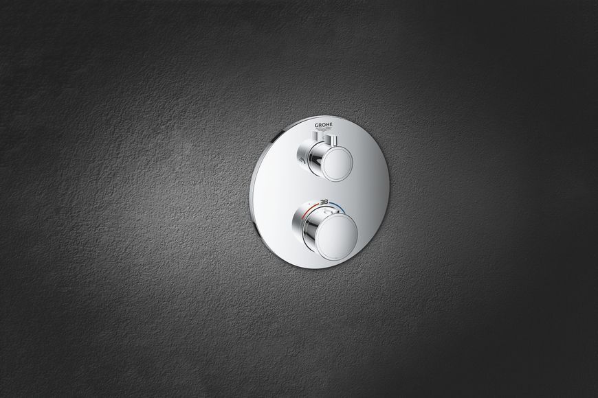 Термостат прихованого монтажу на 2 споживача Grohe Grohtherm Convent. Concealed (24076000) 24076000 фото