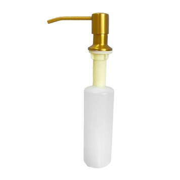 Дозатор для мийного засобу врізний Mixxus DIS-01.SUS Brushed Gold з SUS304 300 мл (кол.матове золото) (MI8224) MI8224 фото