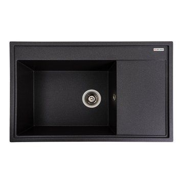 Гранитная мойка для кухни VALESO 7950 AZURIT матовый Морион SP000047464 фото