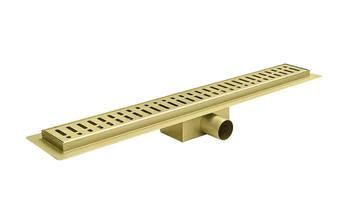 Душовий трап з нержавіючої сталі SUS304 Koer FD35-70x700-Brushed Gold (AC0718) AC0718 фото