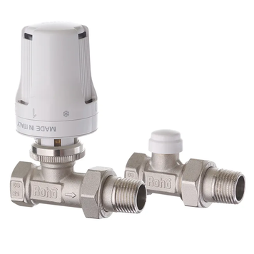 Комплект для підключення радіатора Roho R5160-050K - 1/2" прямий (RO0118) RO0118 фото