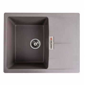 Гранитная мойка для кухни VALESO ZIRKONE 6250 матовая Дюна SP000047457 фото