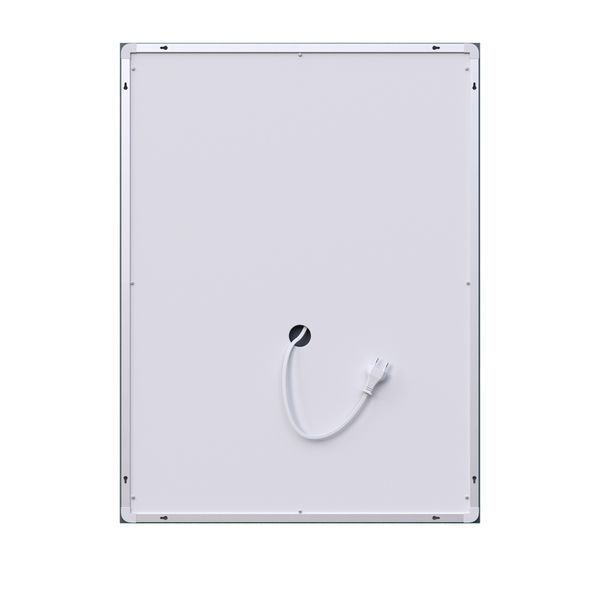 Дзеркало Mixxus Premium FLASH MR21-60x80 з Led Touch, Anti-fog, димером, регулятором яскравості, годинником (MP6617) MP6617 фото