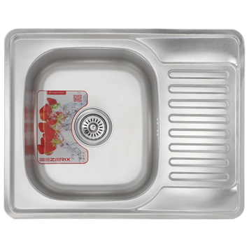 Мийка кухонна Zerix Z6350-08-180D (decor) (ZM0564) ZM0564 фото
