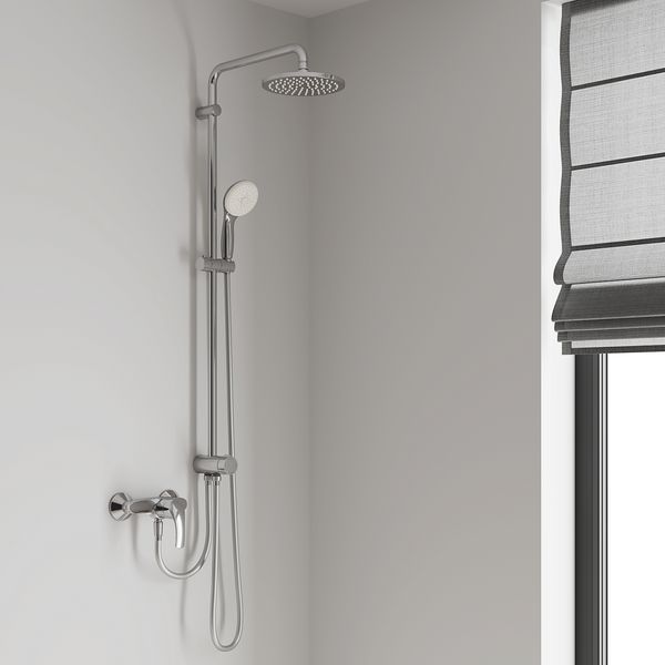 Набір для душу з верхнім душем Grohe Eurosmart UA33556003 (33556003+28576000+27541001) (UA33556003) UA33556003 фото