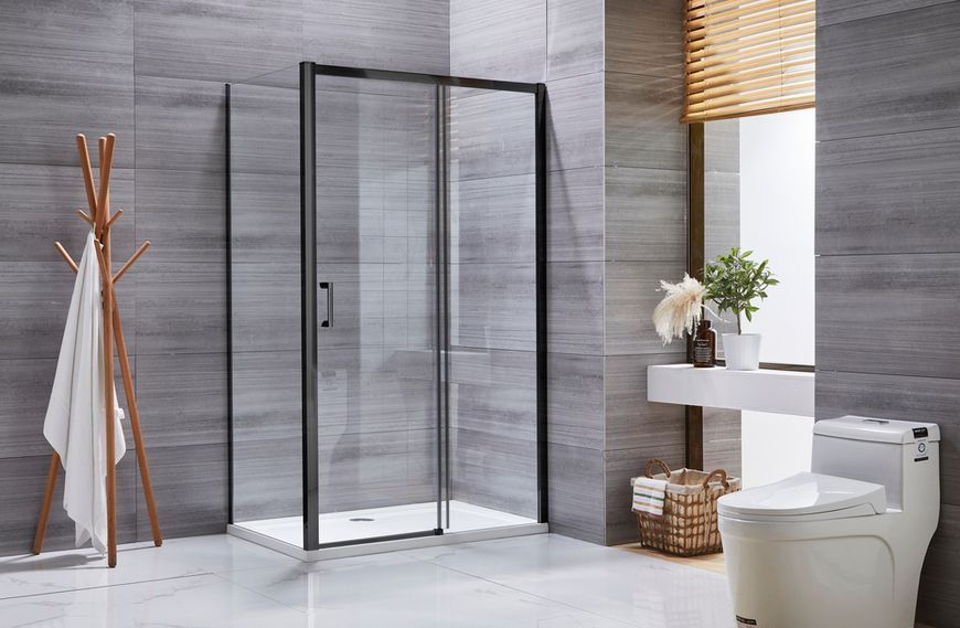 Душова кабіна без піддону Mixxus Premium DIVERSE SC03-120x80x195-TR Black прозоре скло 6мм (MI6868) MI6868 фото