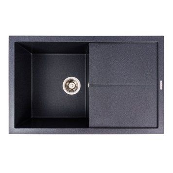 Гранитная мойка для кухни VALESO MAGNUM 7950 матовая Карбон SP000049323 фото