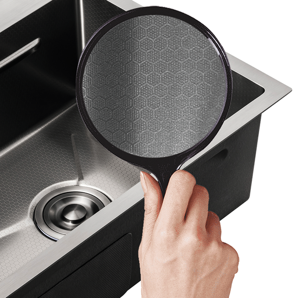 Мийка з нержавіючої сталі MIXXUS MH5843 DECOR GRAPHITE (MH5843 DECOR NANO-BLACK) (3.0/0.8) колір графіт (MI7042) MI7042 фото