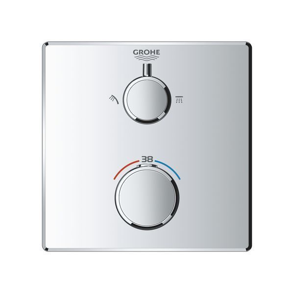 Термостат прихованого монтажу на 2 споживача Grohe Grohtherm Convent. Concealed (24079000) 24079000 фото