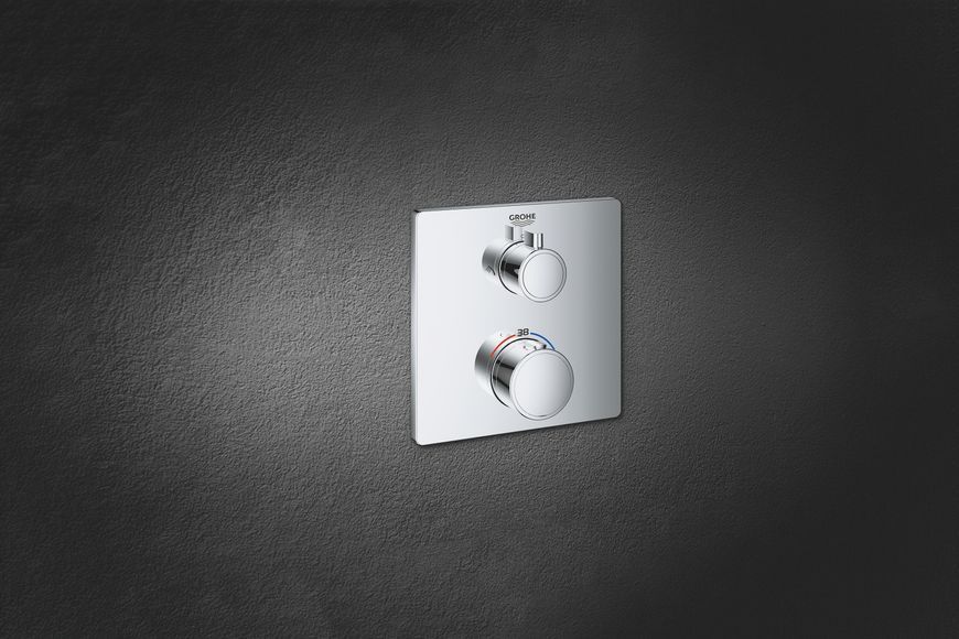 Термостат прихованого монтажу на 2 споживача Grohe Grohtherm Convent. Concealed (24079000) 24079000 фото